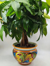 Cachepot Vaso per piante in ceramica di Caltagirone Dia 27cm