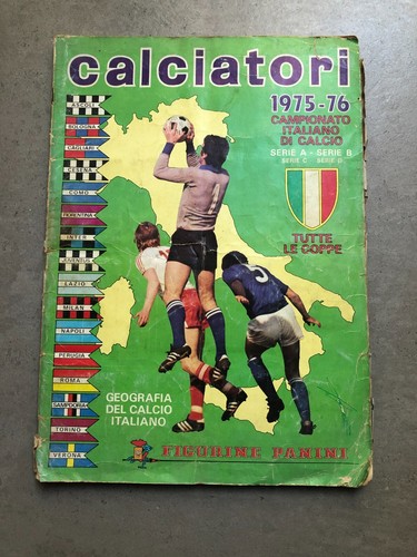 Panini calciatori 1975 - panini, 1975/76