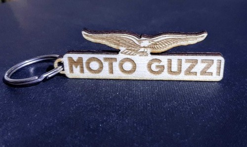 Portachiavi legno moto - portachiavi,