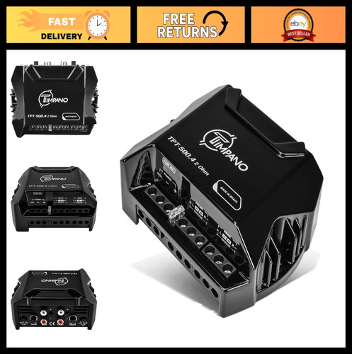 Amplificatore audio auto - amplificatore, 4