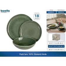 Set completo da 18 pezzi per 6