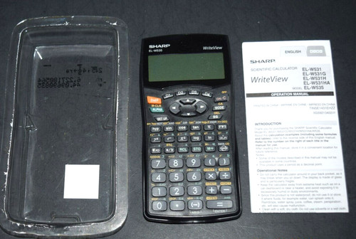 Sharp w535 calcolatrice - sharp,