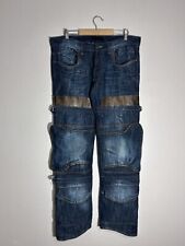 Jeans Absolut JOY denim invecchiato Avant Garde Y2K taglia 32