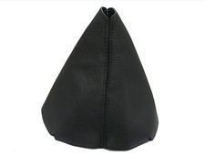 NISSAN NOTE Modello 2006 - 2011 Cuffia Leva Cambio 100% Vera Pelle Colore Nero