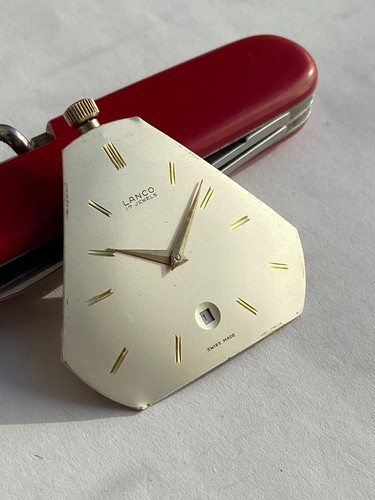 Ricambi orologio vintage lanco - ricambi,