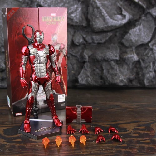 Action figure marvel iron man - action,