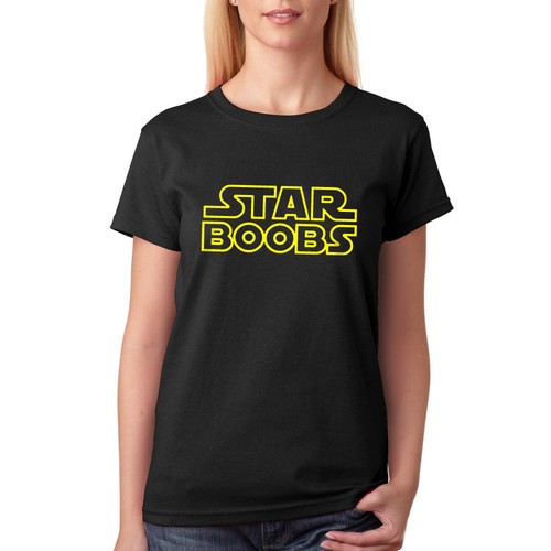 Star boobs maglietta - star, parodia