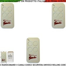 RADIOCOMANDI 3 TELECOMANDI