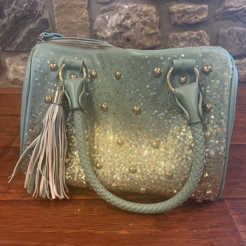 Borsa tracolla nappa con - in,