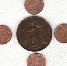 Italia rara moneta 10 - moneta,