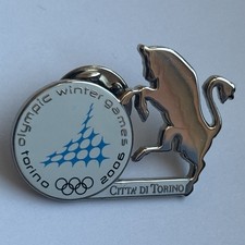 Spilla Olimpiadi Torino 2006 - Simbolo Torino Argentato