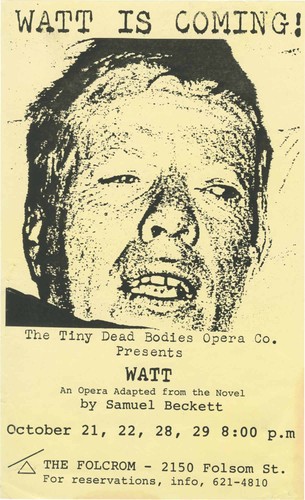 Samuel beckett watt volantino - beckett,