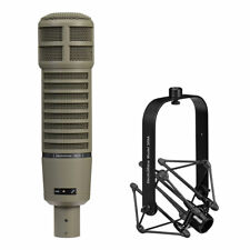 Microfono Annunciatore Broadcast Electro-Voice RE20 con Ammortizzatore Electro-Voice 309A