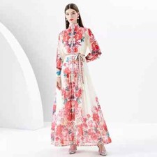Vestito Abito Lungo Elegante