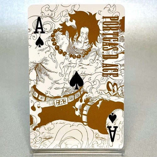 Carta gioco portgas ace - gioco,