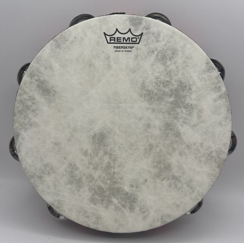 Remo fiberskyn tamburello - fiberskyn, nero