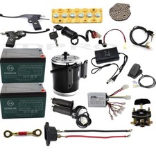 Kit motore spazzola 24v - kit, 500w