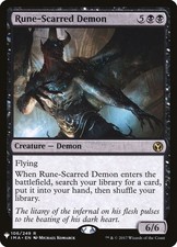 x1 Rune-Scarred Demon R MTG