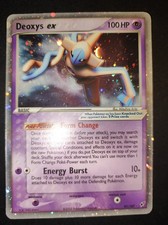 Carta pokemon deoxys Ex 97/107