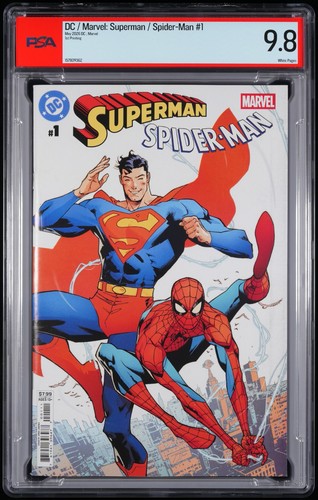 Marvel superman spider man - dc/marvel:, superman/spider-man