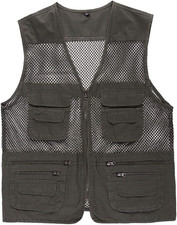 Uomo Gilet Da Pesca