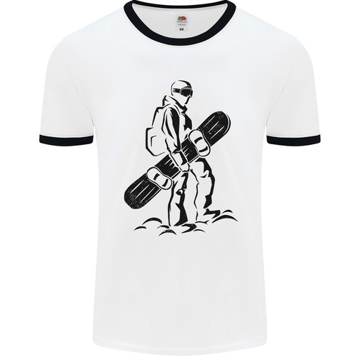 Una maglietta ringer uomo - da,