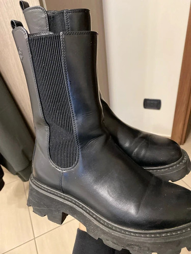 Stivali donna lumberjack - donna, neri
