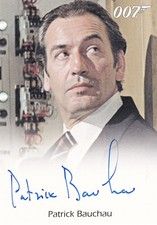James Bond Autograph Card