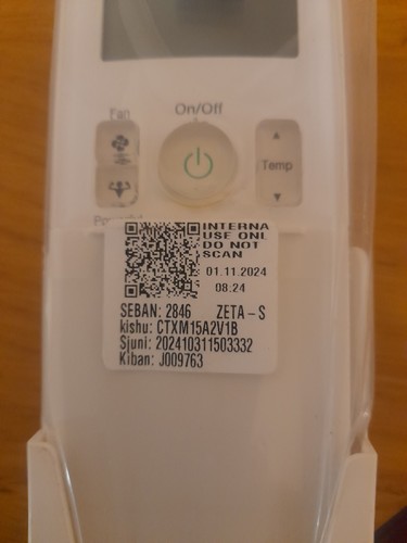 Telecomando daikin ctxm15a2v18 - telecomando,