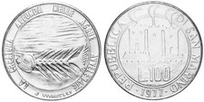 1977 SAN MARINO 100 LIRE ACQUE