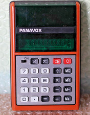Calcolatrice vintage PANAVOX