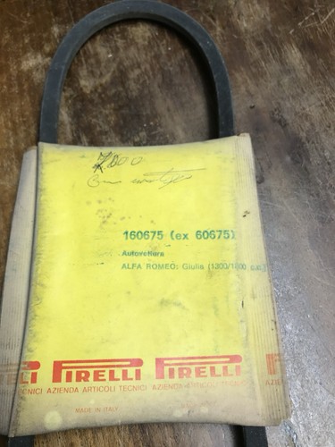 Cinghia trapezoidale pirelli - cinghia,