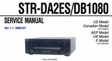 SONY STR-DA2ES, STR-DB1080