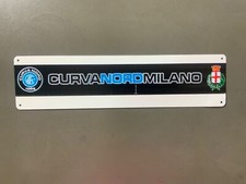 Targa in metallo “ Curva