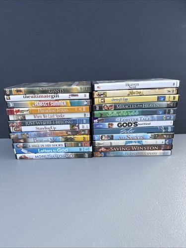 Faith dvd lot facing - 24,