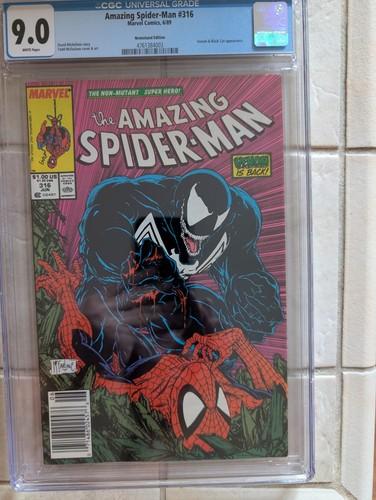 Amazing spider man 316 cgc - spider-man,