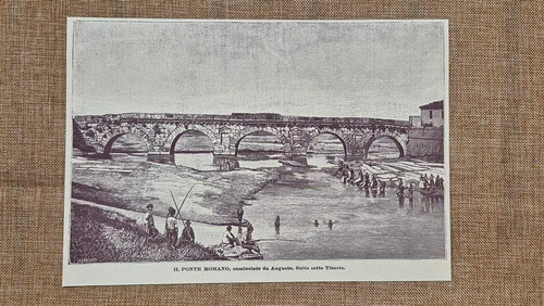 Rimini nell 800 ponte - nell'800,
