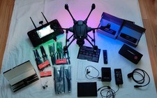 YUNEEC Typhoon H Pro Esacottero (CGO3 più Fotocamera 12 MP, 4K UHD Funzione Video,