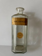 Bottiglia antica da farmacia