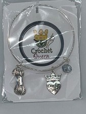 Braccialetto all'uncinetto