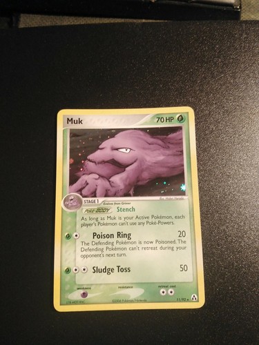 Pokemon card muk holo - pokemon,