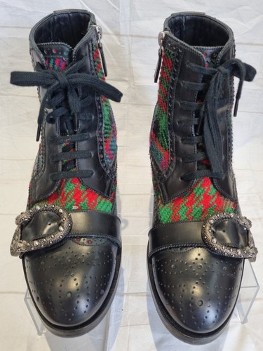 Stivali gucci dionysus tartan - stivali,