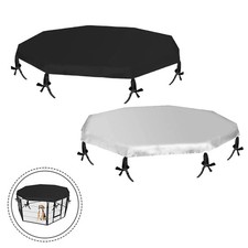 Per Durevole 8 Pannelli Dog Playpen Tettoia Copertura per Sole Parapioggia per A