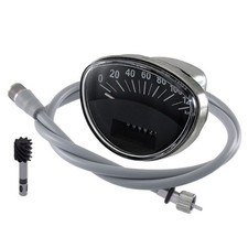 KIT CONTACHILOMETRI FONDO NERO SCALA 120 Km/h PIAGGIO VESPA 125 ET3 PRIMAVERA