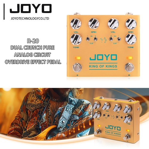 Joyo crunch overdrive pedale - joyo,