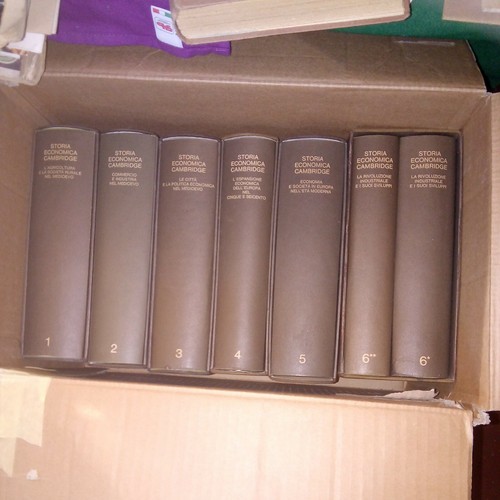 Storia economica cambridge - cambridge, 6