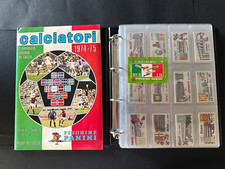 Figurine Calciatori Panini 1974 1975 Album Vuoto e Set Completo Bellissimo LEGGI