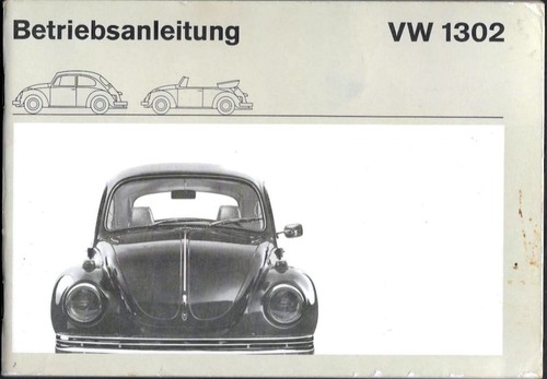 Maggiolino 1302 manuale - vw,