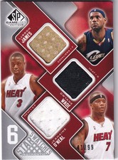 LeBron James / Wade / O'Neal / Bosh / Howard / Arenas / 99 SP gioco usato