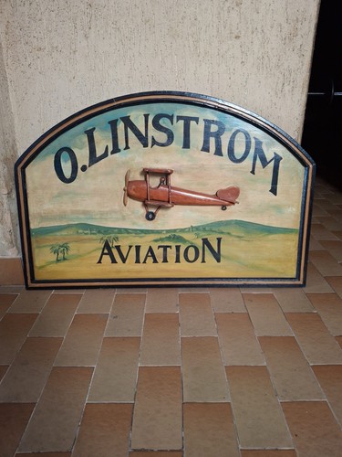 Targa decorativa aviazione